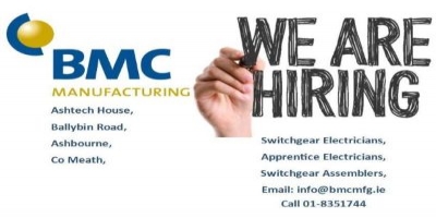 We Are Hiring!! Apprentice Electricians, Switchgear Electricians & Assemblers